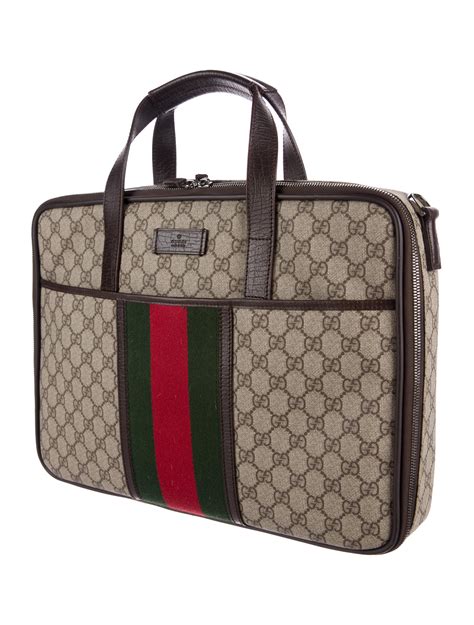 gucci laptop bag for man|gucci pouch bag men.